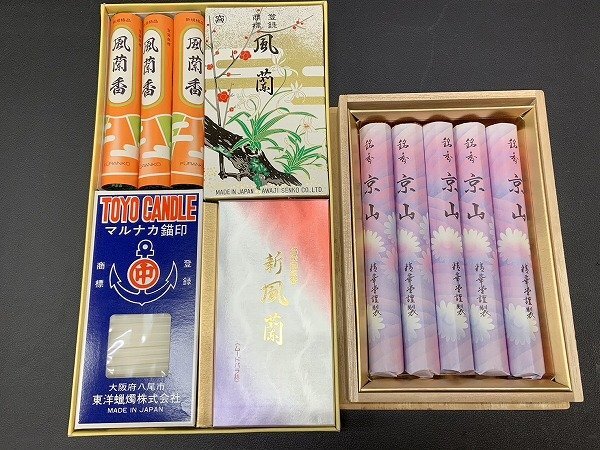 [ long-term keeping goods ] incense stick together 4 box unused equipped flower .* pearl .* manner orchid .* new manner orchid * capital mountain * candle [ postage delivery region another ]