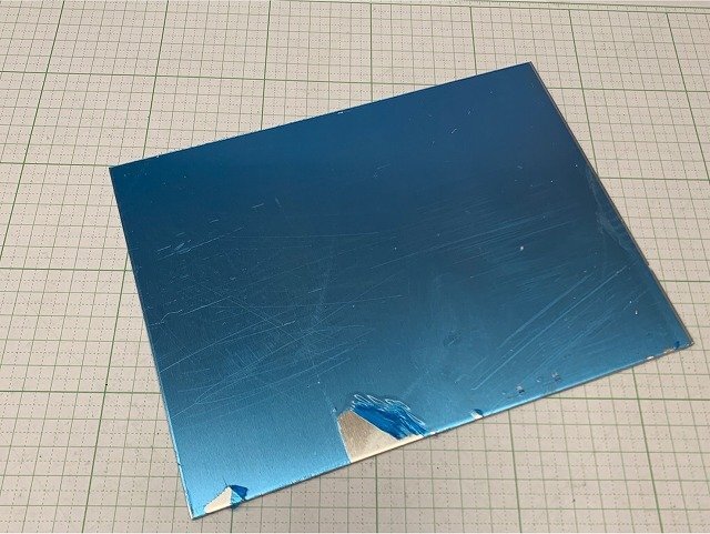 アルミ合金　A3004　アルミ板　端材 200×150×2.5mm 　複数枚対応可能【スマートレター180円】《#200-150-2.5》_画像4