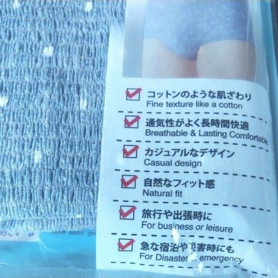 使いきり紙パンツ４枚セットL～LLサイズ　ウエスト75-120cm残りわずか！