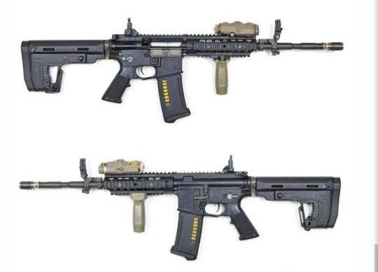 APS RS-1　ライフルストック　gen2　GBB 電動ガン用　AK M4 M16　リポバッテリー収納可能  