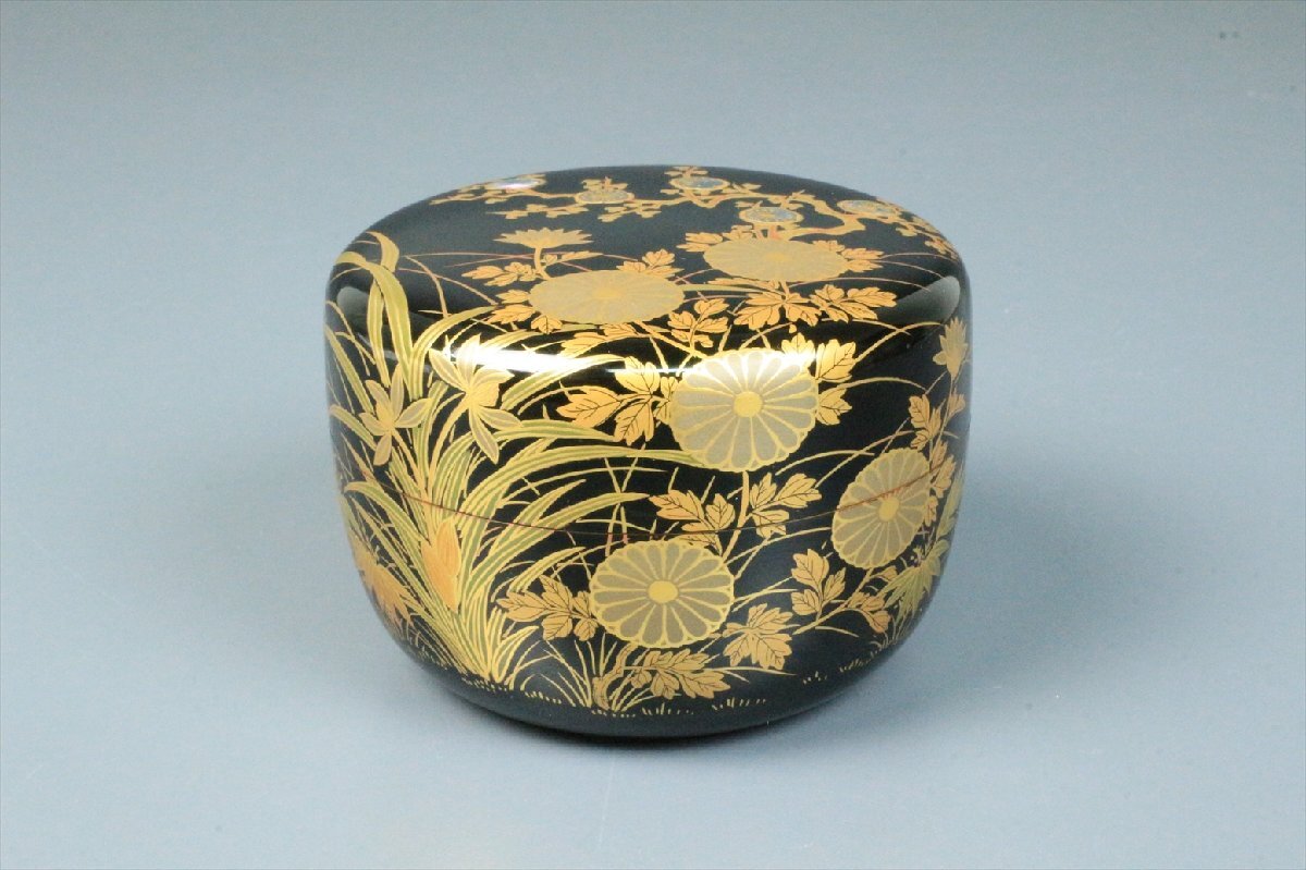 Yahoo!オークション - 茶道具 棗 蒔絵 螺鈿細工 四君子文様 茶入 Yahoo!オークション - 茶道具 棗 蒔絵 螺鈿細工 四君子文様 茶入