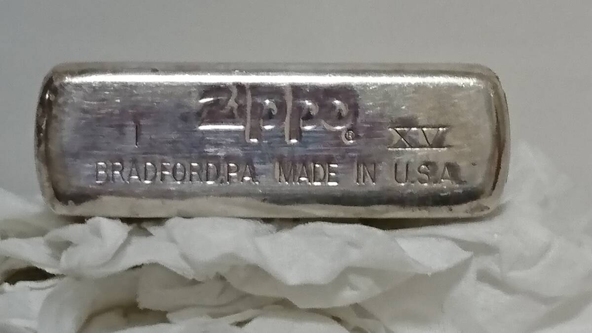 ZIPPO ジッポー SILVER　 LIMITED No.0899　1999年　⑤_画像4