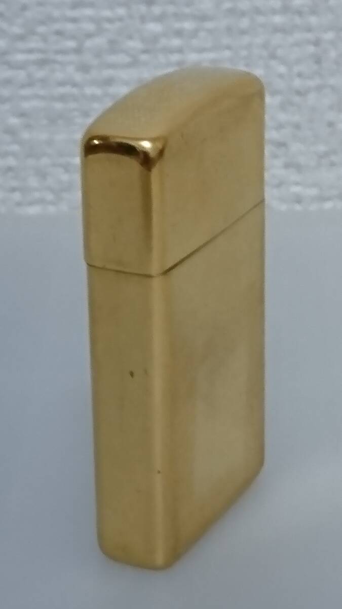 ZIPPO ジッポー 1990年製 ゴールドカラー スリムタイプ GUAM グアム 中古品  1982年 ②の画像6