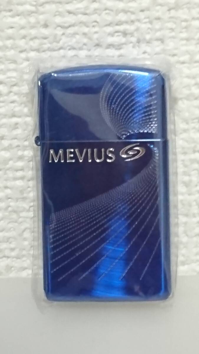 【コレクション放出】MEVIUS ZIPPO メビウスオリジナルジッポー ブルーアーマー ⑦の画像3
