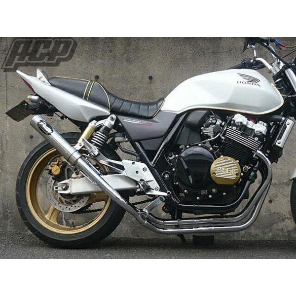 プリティー製 CB400ＳＦ VTEC NC39 改 タイプ２ 4-2-1 マフラー_画像2