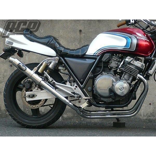 プリティー製 CB400ＳＦ NC31 改 タイプ１ 4-2-1 マフラー_画像2