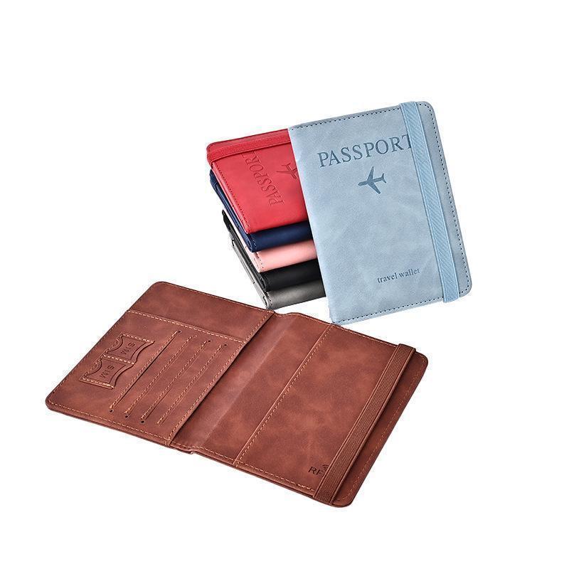 グレー　パスポートケース　旅行　海外　外国　多機能　カードケース ギフト_画像6
