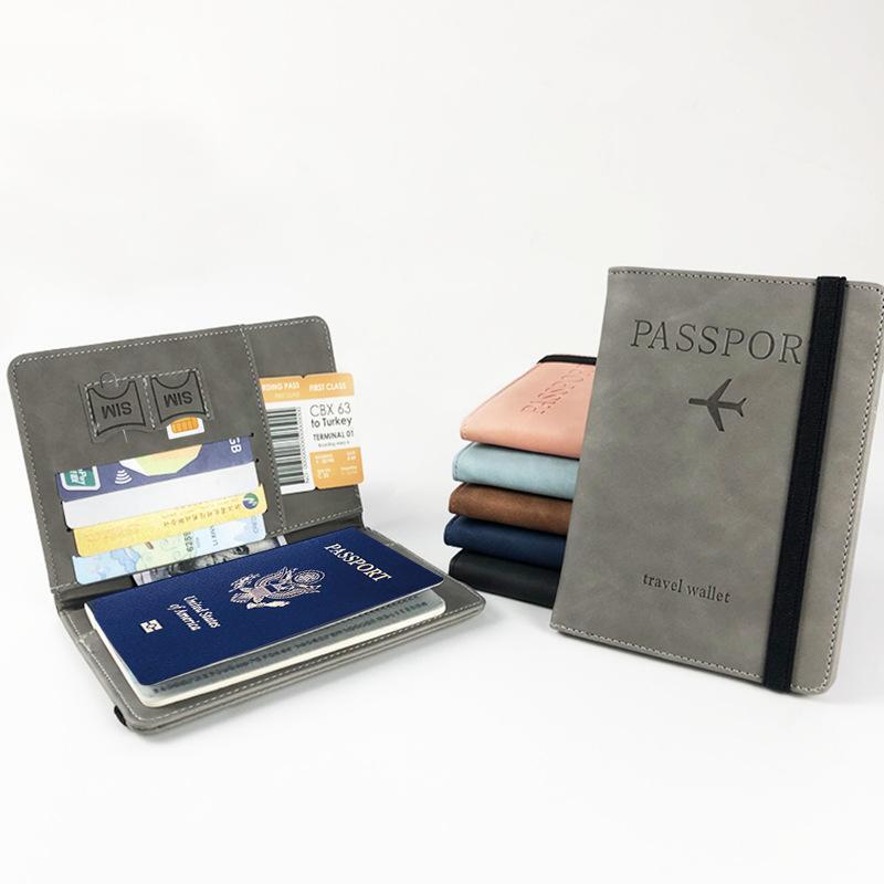 レッド　パスポートケース　旅行　海外　外国　多機能　カードケース ギフト_画像3