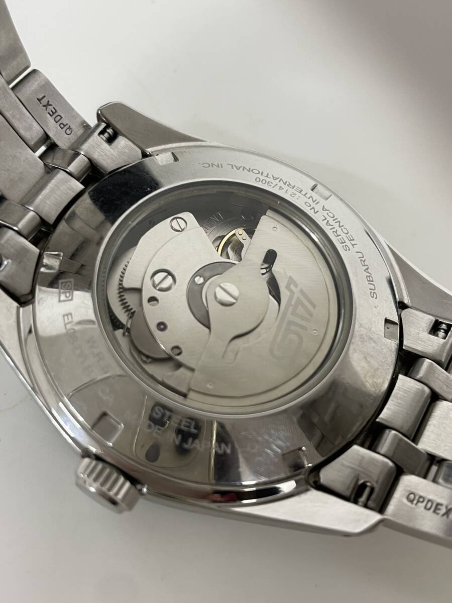 STI スバル メカニカルウォッチ EL08-D0-B メンズ腕時計 NO.6782_画像6