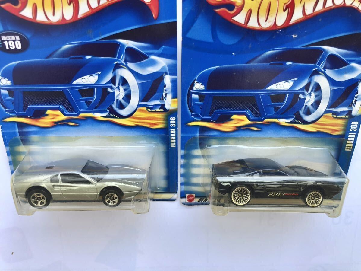 未開封 ホットウィール フェラーリ 308 ベルリネッタ シルバー ブラック Hot Wheels FERRARI _画像4