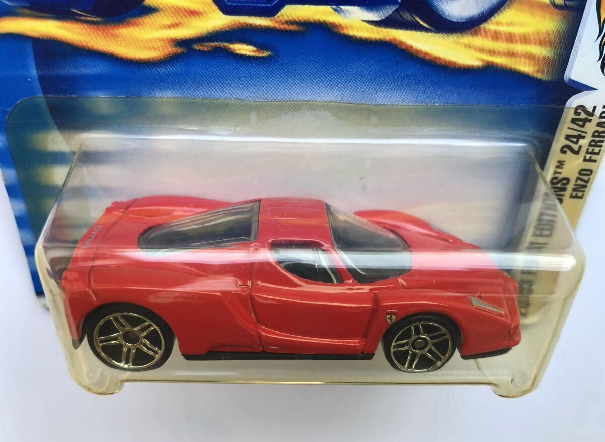 未開封 2003 ホットウィール エンツォフェラーリ Hot Wheels ENZO FERRARI FIRST EDITIONS _画像3