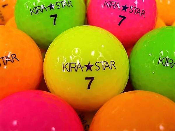 ●厳選美品●キャスコ キラ スター kasco【KIRA STAR】クリスタルカラー 50個 ロストボール●_画像1