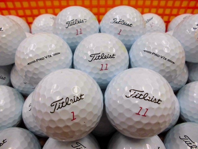 ●タイトリスト Titleist プロ V1x【PRO V1x】2023年モデル ホワイト 50個 ロストボール●_画像2