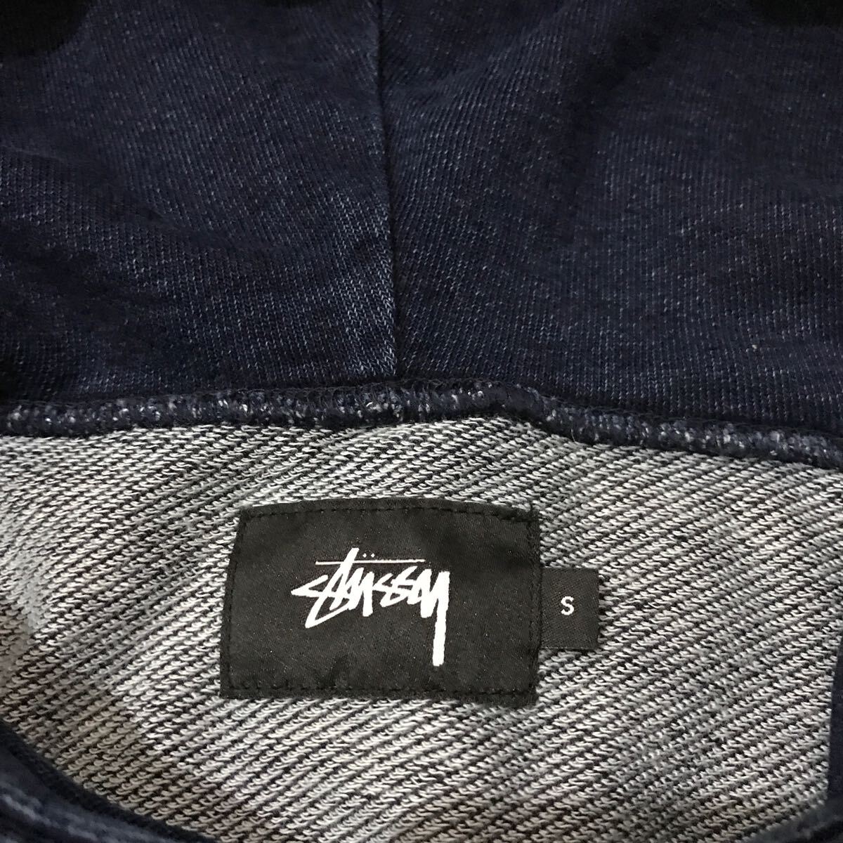 Stussy ステューシー 半袖 デニムカラーパーカ！_画像7