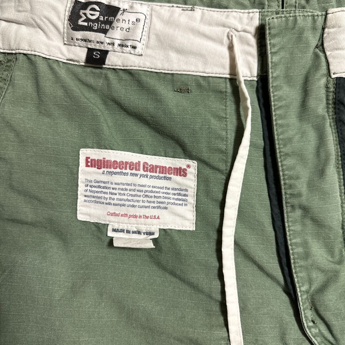 Engineered Garments Fatigue Short Made in USA ファティーグショーツ リップストップ アメリカ製 ネペンテス ポストオーバーオールズ_画像3