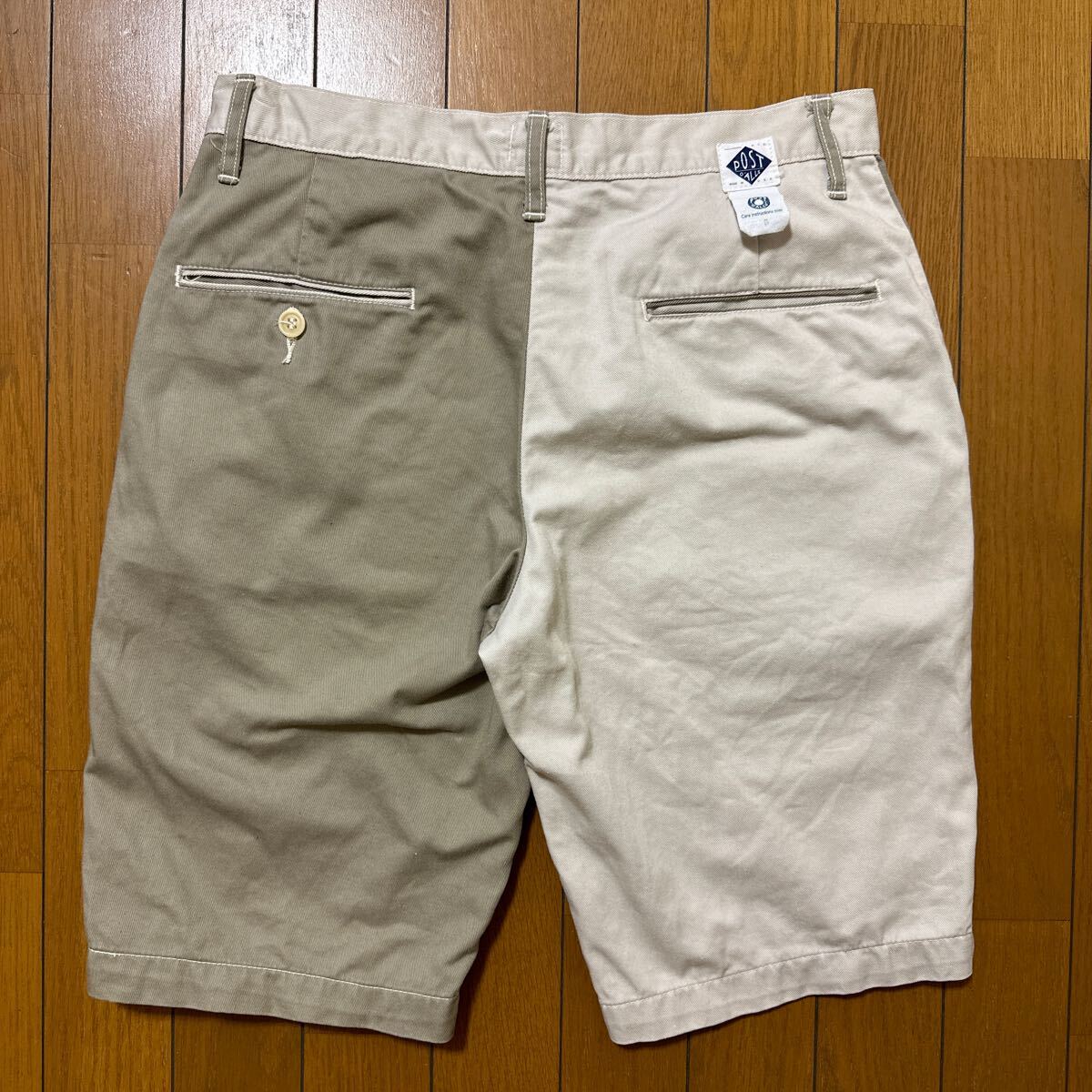 Post Overalls Menpolini Shorts Made in USA ポストオーバーオールズ コットンツイルコンボ アメリカ製 エンジニアードガーメンツ _画像2