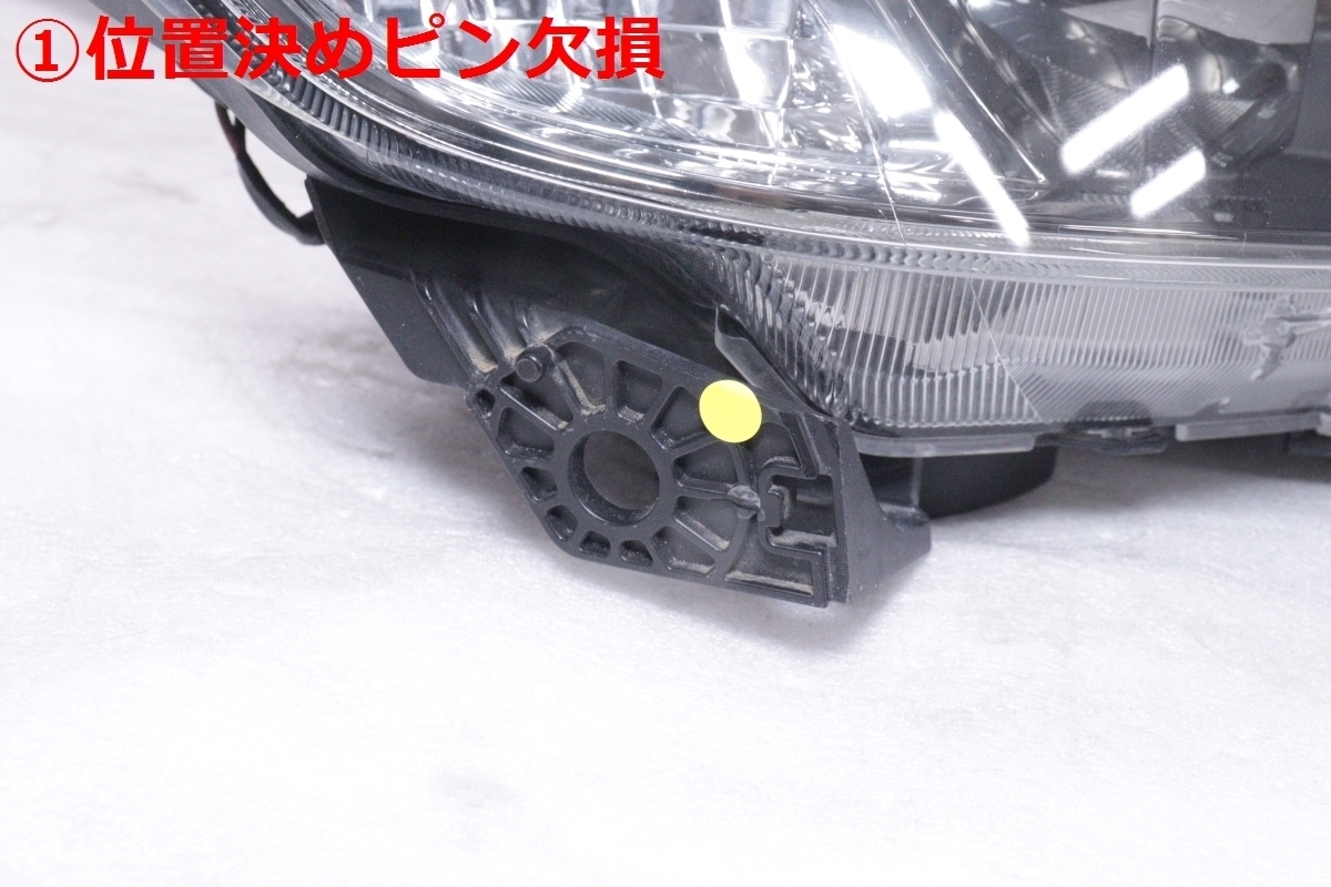 44-1550★後期 HID RK5 ステップワゴンスパーダ★右ヘッドライト KOITO 100-62075 打刻:J4 Z クールスピリット 純正★ホンダ (DM)_画像5