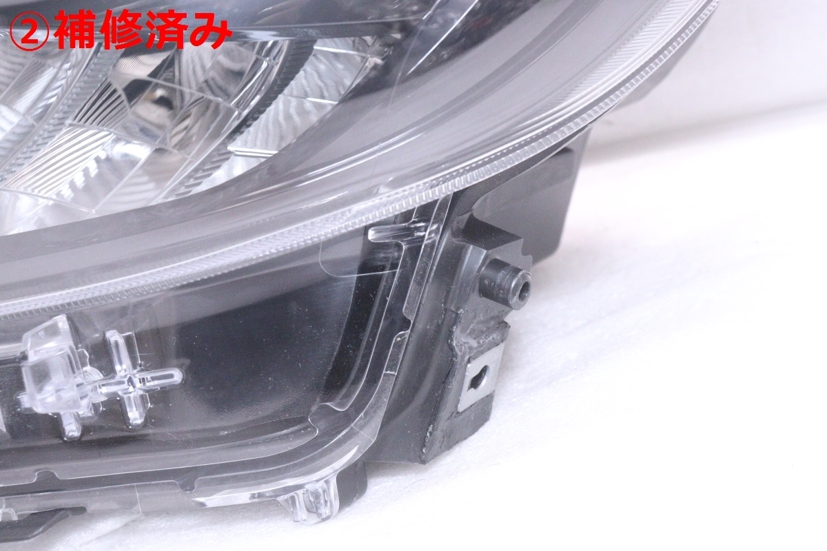 41-1617★【値下】美品★LED LA650S タントカスタム★左ヘッドライト KOITO 100-69075 打刻:Z ASSY ブラック 純正★ダイハツ (RO)_画像3