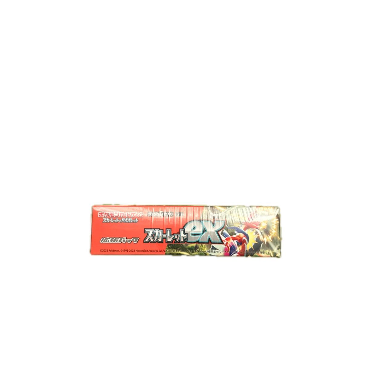 ポケモン カードゲーム スカーレット＆バイオレット スカーレット ex 強化拡張パック ボックス BOX