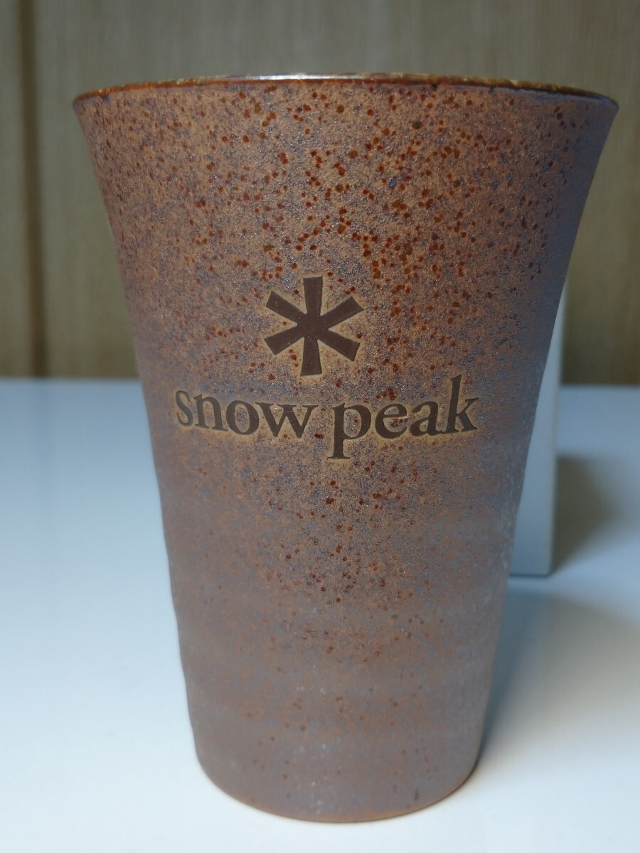 SNOWPEAK スノーピーク 陶器カップ ノベルティ_画像1