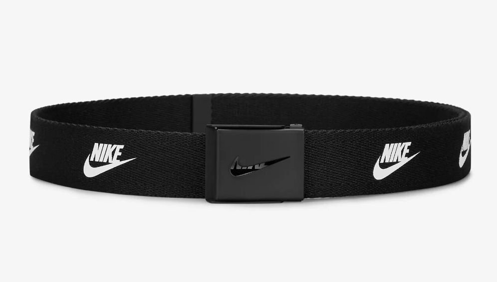 新品即決送料込 Nike Futura Logo Reversible Web Belt ブラック_画像3
