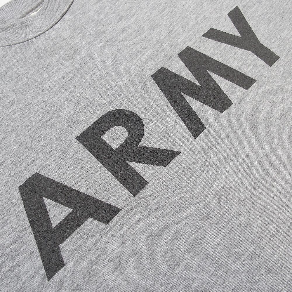 米軍 IPFU ARMY Tシャツ 半袖 グレー LARGE ミリタリー