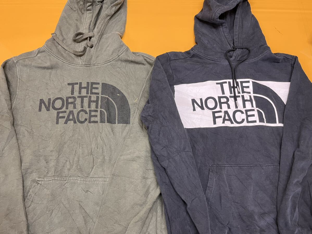 USA б/у одежда . North Face мужской Parker 10 шт. комплект продажа комплектом 1 иен старт много . продажа America б/у одежда тянуть over Logo принт 