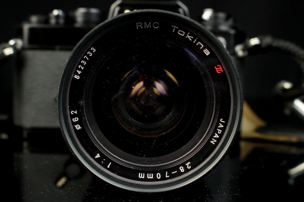 【董芸】Nikon ニコン FE 一眼レフカメラ レンズ Tokina 28-70mm 1:4 蔵出品 [05426]の画像6