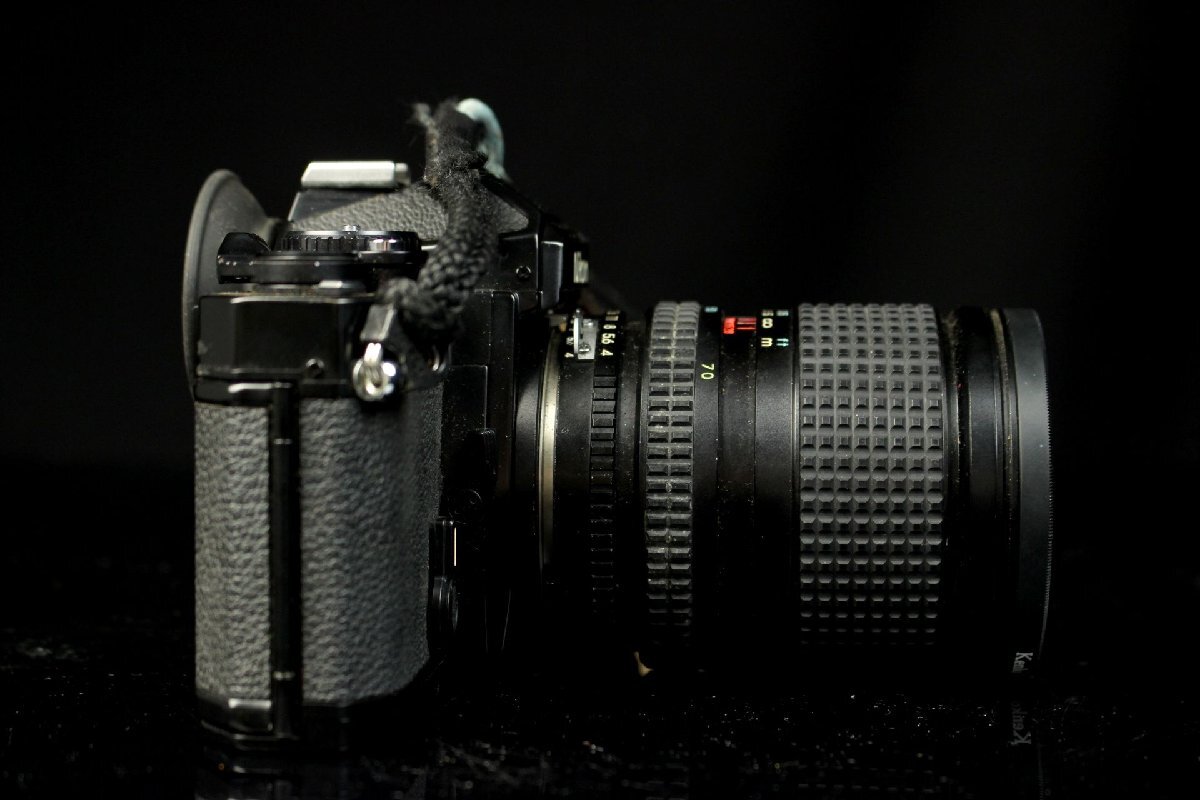 【董芸】Nikon ニコン FE 一眼レフカメラ レンズ Tokina 28-70mm 1:4 蔵出品 [05426]の画像5