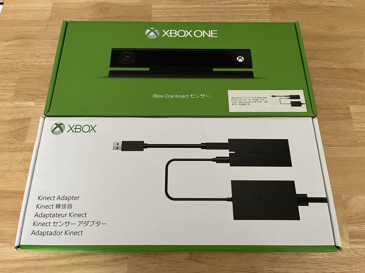 Xbox One Kinectセンサー　アダプターセット　未開封未使用品_画像1