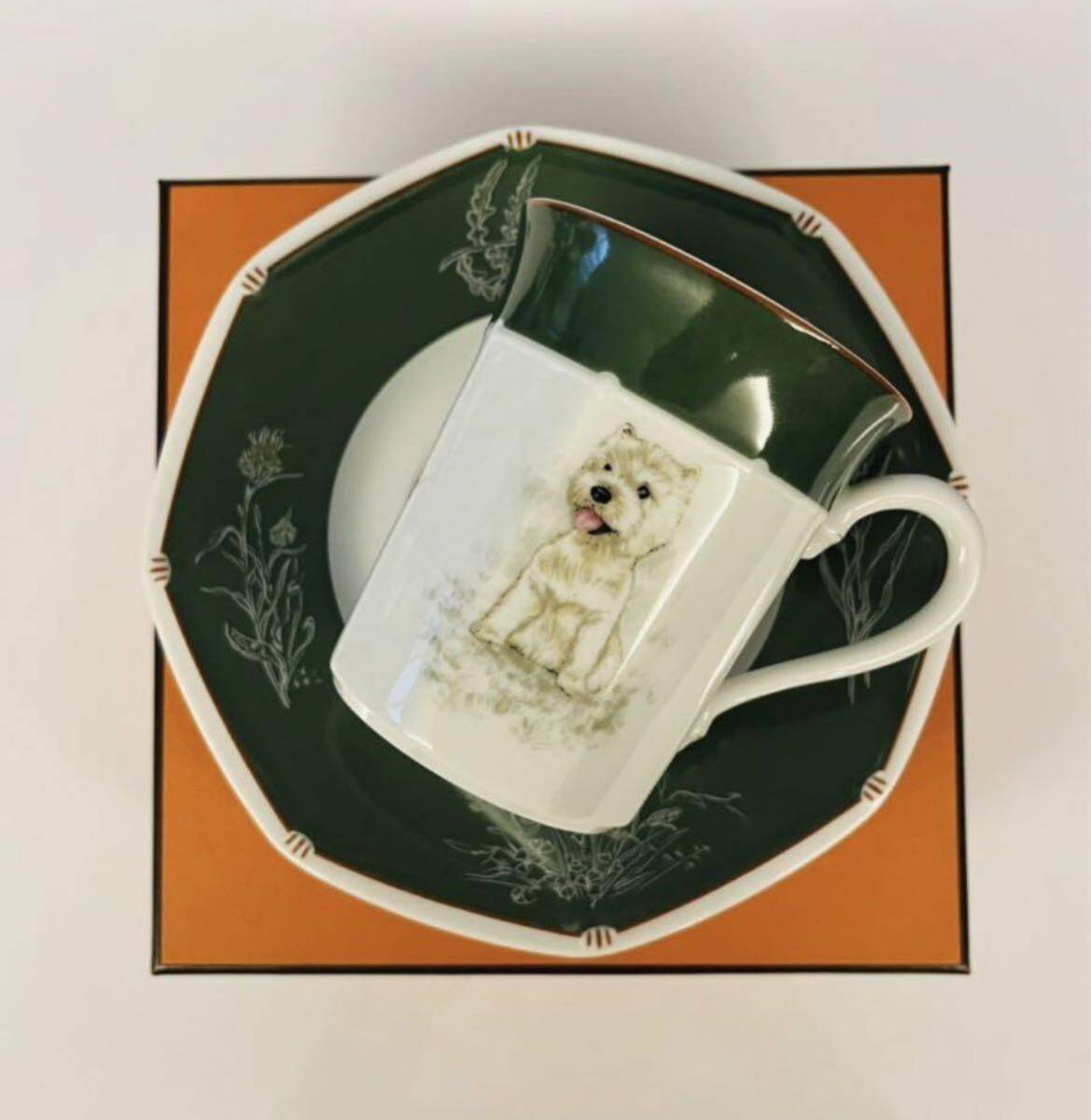 HERMES PORCELAINE ”West Highland White Terrier” エルメス HERMES PORCELAINE ”West Highland White Terrier” エルメス