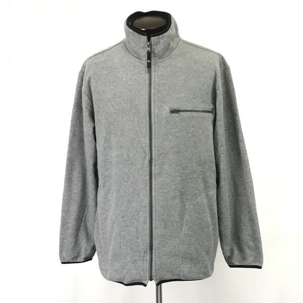 ファーストダウン/FIRST DOWN★フリースジャケット/ブルゾン【メンズL/ライトグレー/light gray】Jacket/Jumper◆BH725_画像1