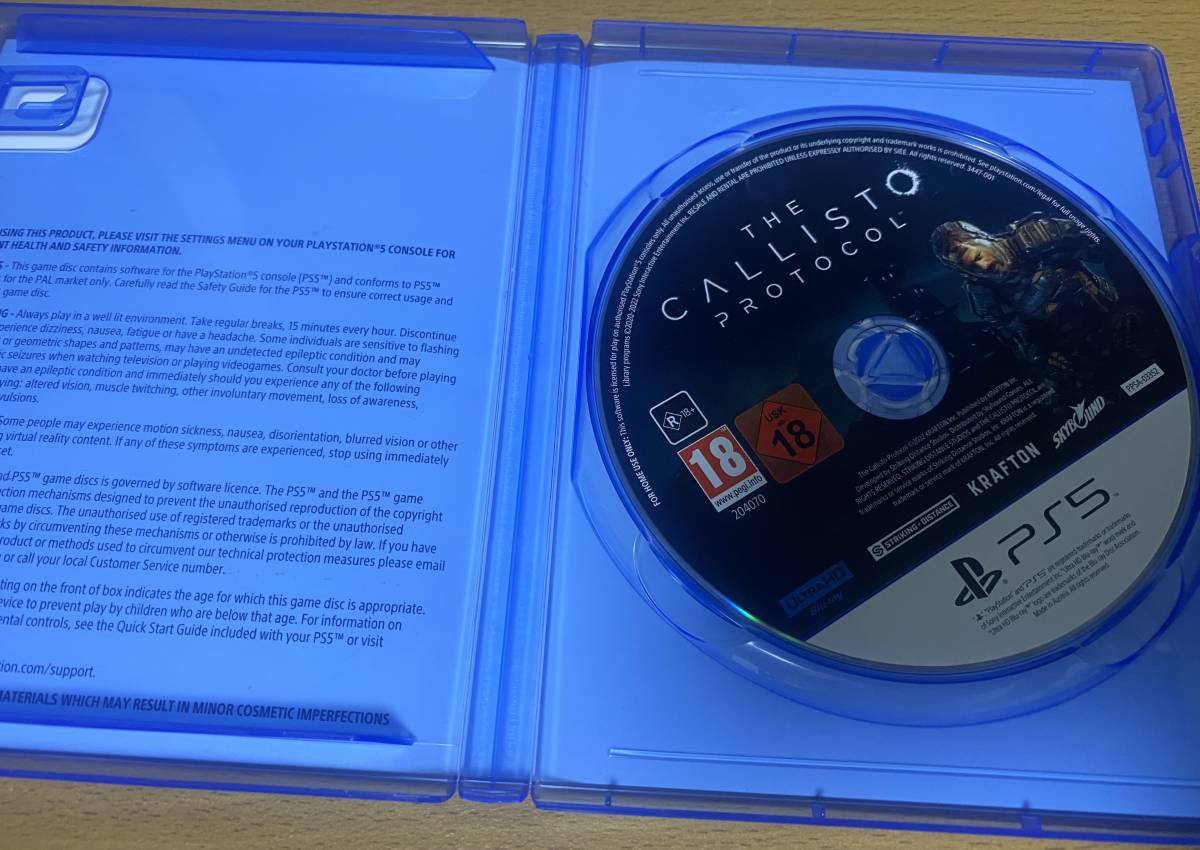 The Callisto Protocol Day One Edition 海外版 欧州版 PS5_画像2