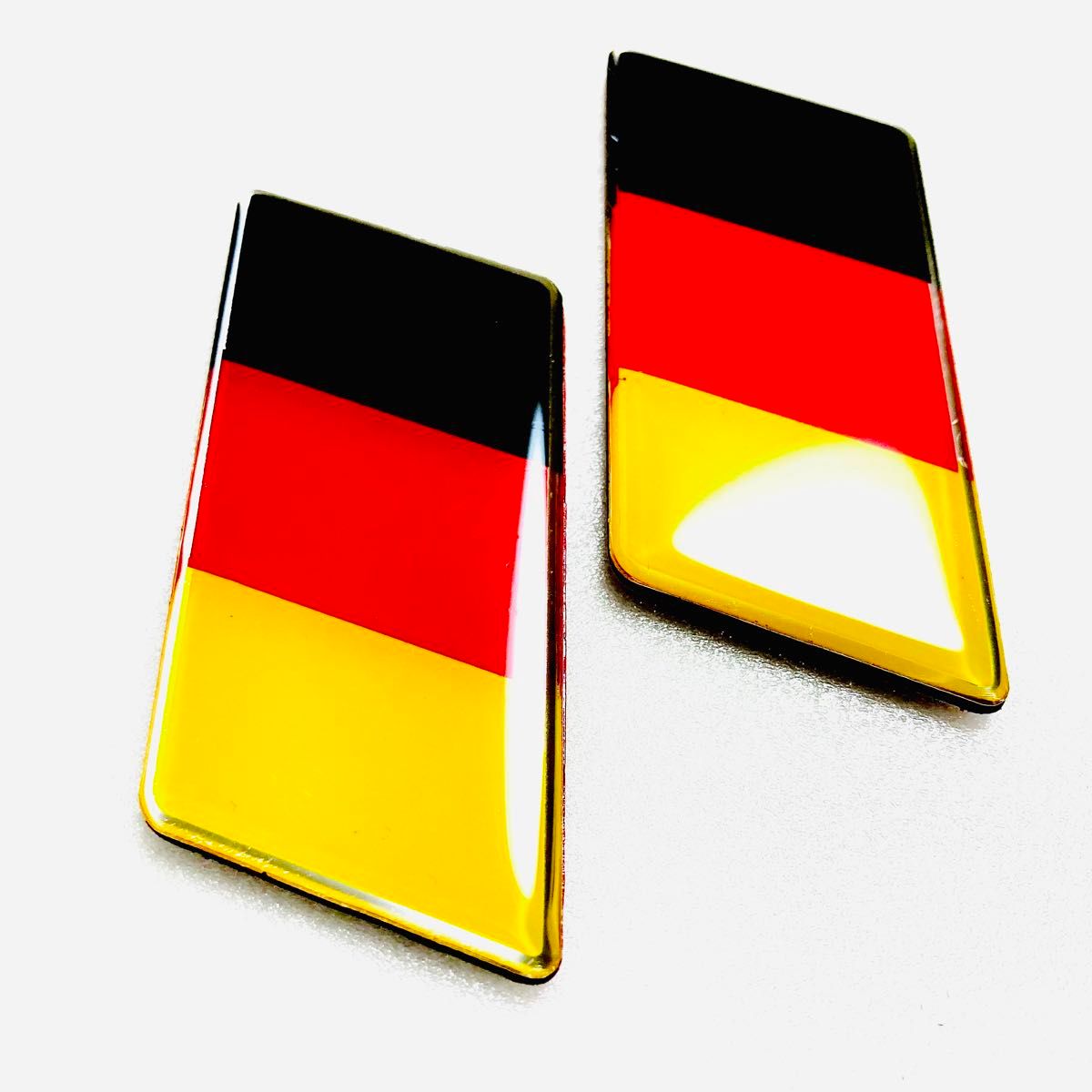 ドイツ Germany 国旗 アルミ 軽量 汎用品 インテリア エクステリア ステッカー テープ 車内 パーツ 車外 補強 雑貨