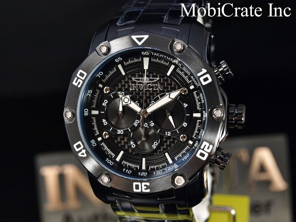 INVICTA インヴィクタプロダイバースキューバ クロノグラフ 100m防水 ストップウォッチ 現地定価\149.250 日本未販売の為入手困難_画像7