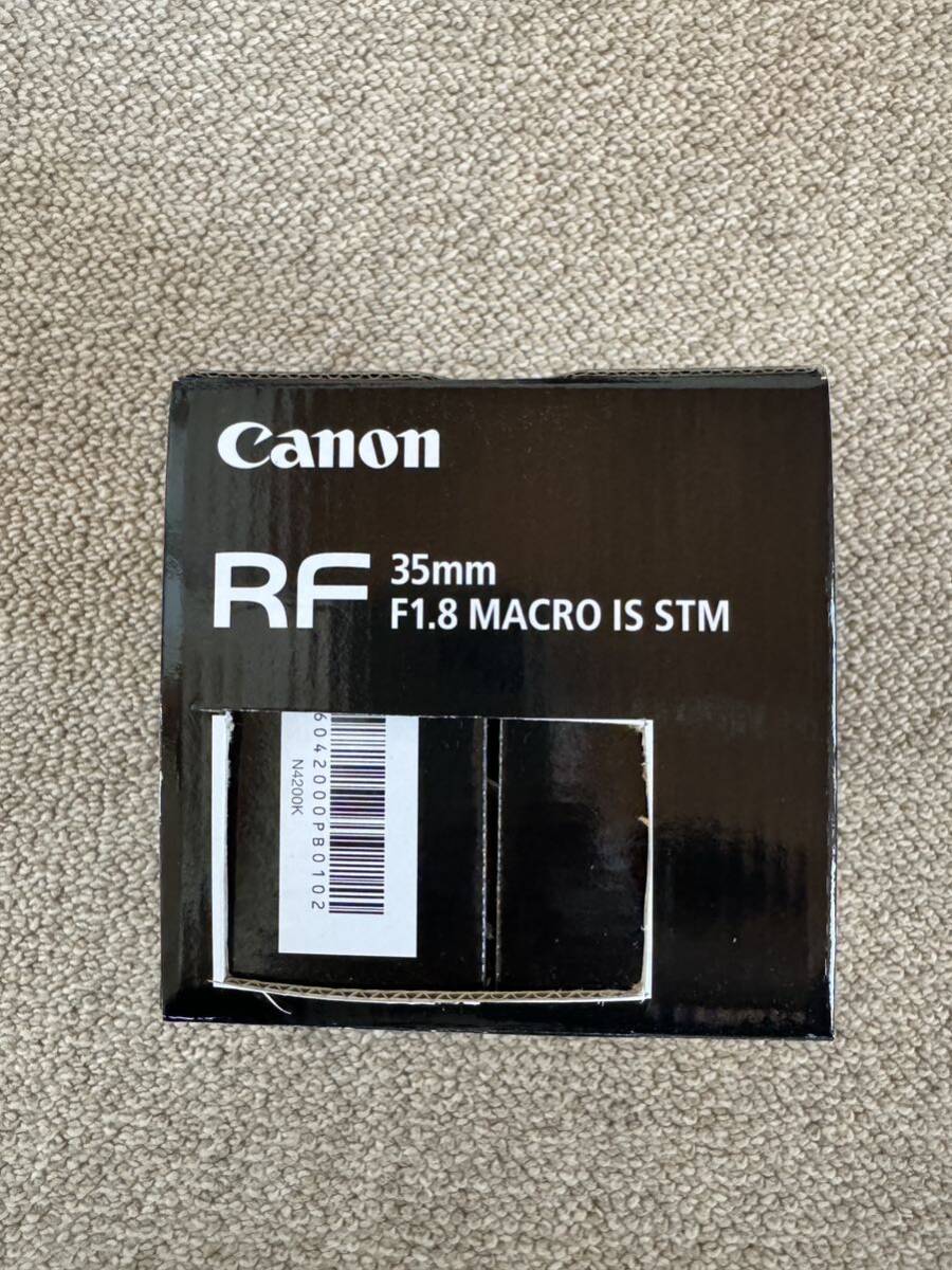 Canon RF35mm F1.8 IS Macro STM lens, black 