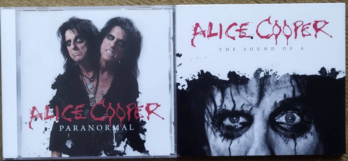 【新品同様2枚セット】ALICE COOPER / Paranormal(アルバム) ＋ Sound Of A (シングル.廃盤) 共に輸入盤_画像1
