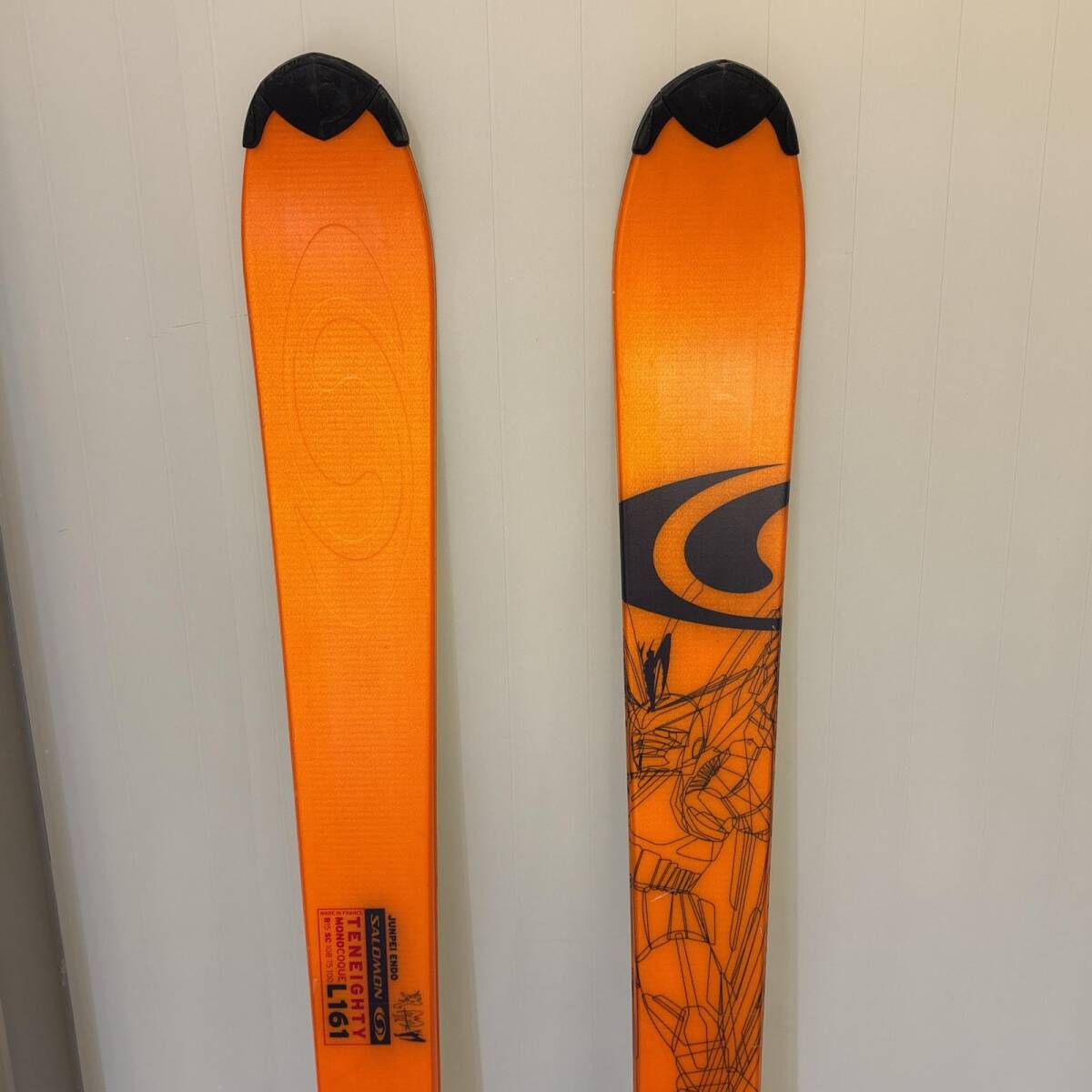 SALOMON サロモン TENEIGHTY L161 スキー板 JUNPEI ENDO スポーツ用品 ユニセックス【M141924001】中古の画像2