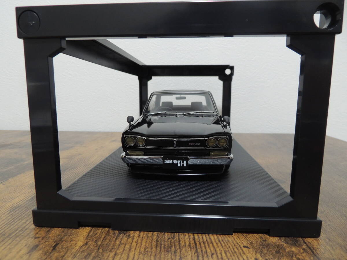 *[ утиль ][ коллекция регулировка товар ]No.0358 IG зажигание модель 1/18 Nissan Skyline 2000 GT-R (KPGC10) Black