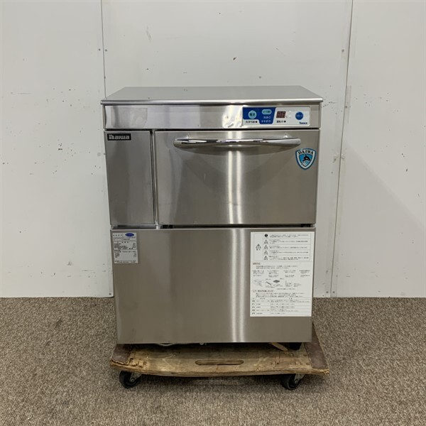  Yamato cold machine dish washer DDW-YUE4(01-60) *60Hz west Japan exclusive use used 4 months guarantee 2019 year made single phase 100V width 600x depth 450 kitchen [ Mugen . Osaka shop ]