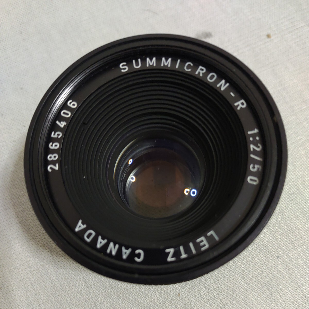 F066 SUMMICRON-R F2 50mm LEITZ CANADA レンズ カメラレンズ カメラ_画像1