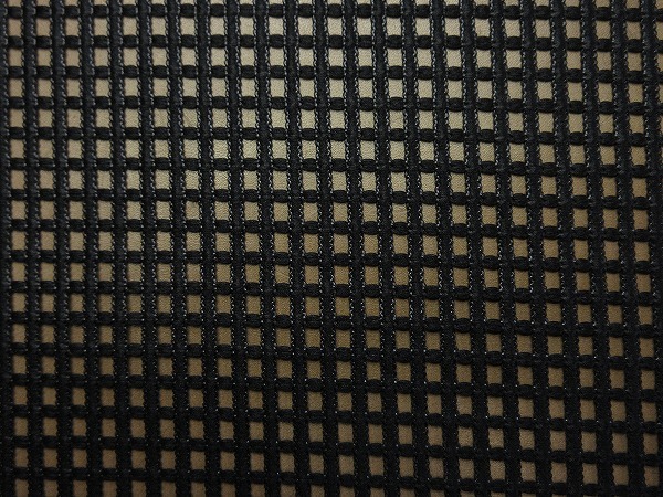 ポリ100 メッシュ 光沢加工 ワンピース ドレス 薄地 巾112cm 長4m 黒 [m758]_画像3
