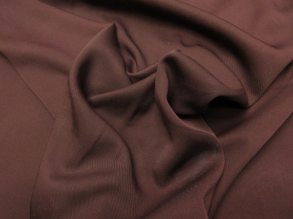 綿100 綾織 スーツ ワンピース スカート 薄地 巾150cm 長3m ボルドー [m810]_画像5
