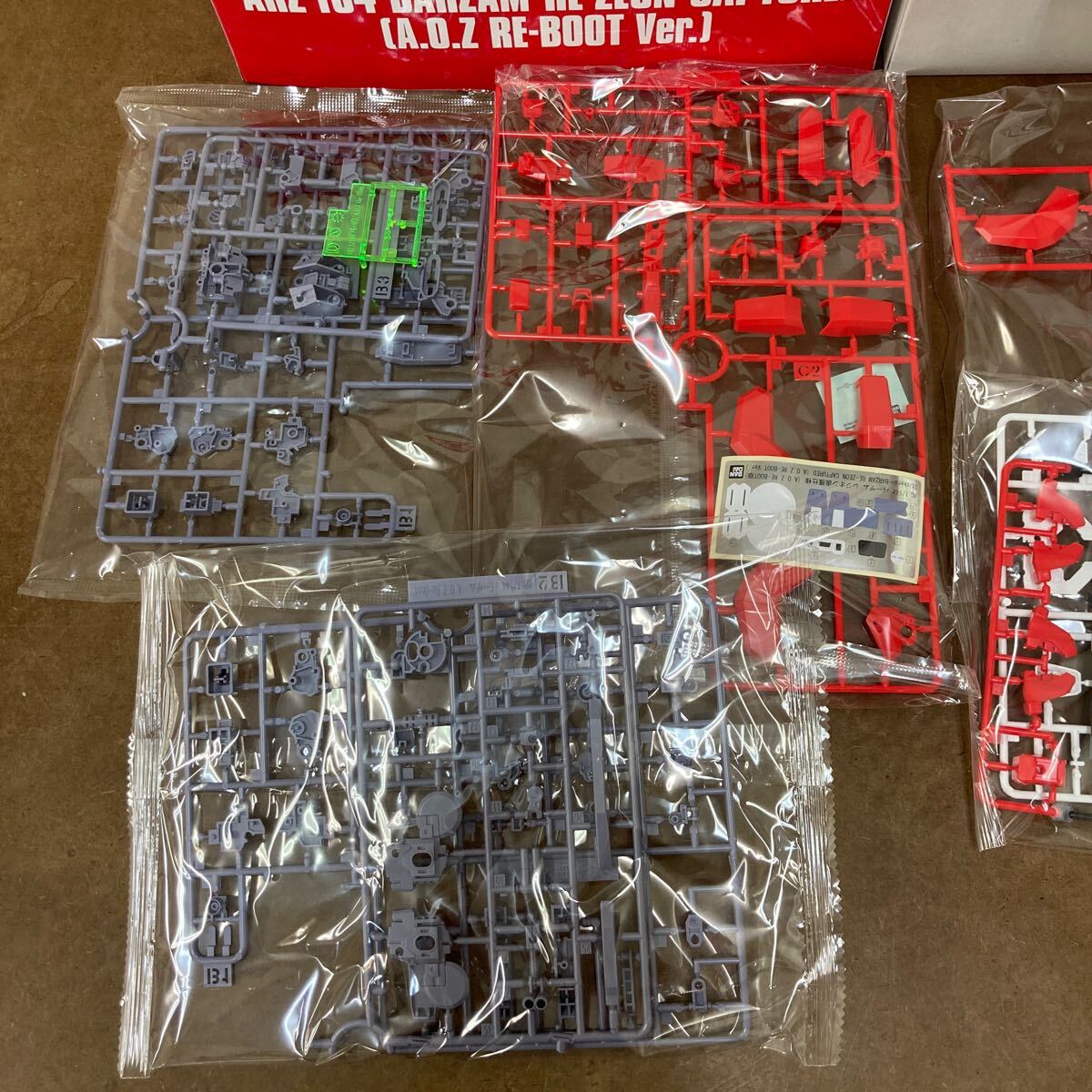 HRK5-13)未組立 HG 1/144 ARZ-154 バーザム レジオン鹵獲仕様 A.O.Z RE-BOOT版 ガンダム・インレ くろうさぎのみた夢 ガンプラ バンダイ_画像4