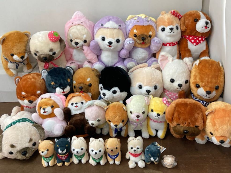 Yahoo!オークション - RK096) 豆しば三兄弟 ぬいぐるみ 大量 Yahoo!オークション - RK096) 豆しば三兄弟 ぬいぐるみ 大量