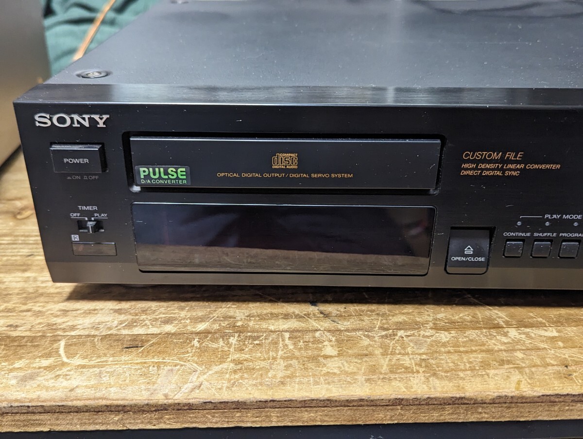 SONY CDプレーヤー　CDP-997 ジャンク_画像2