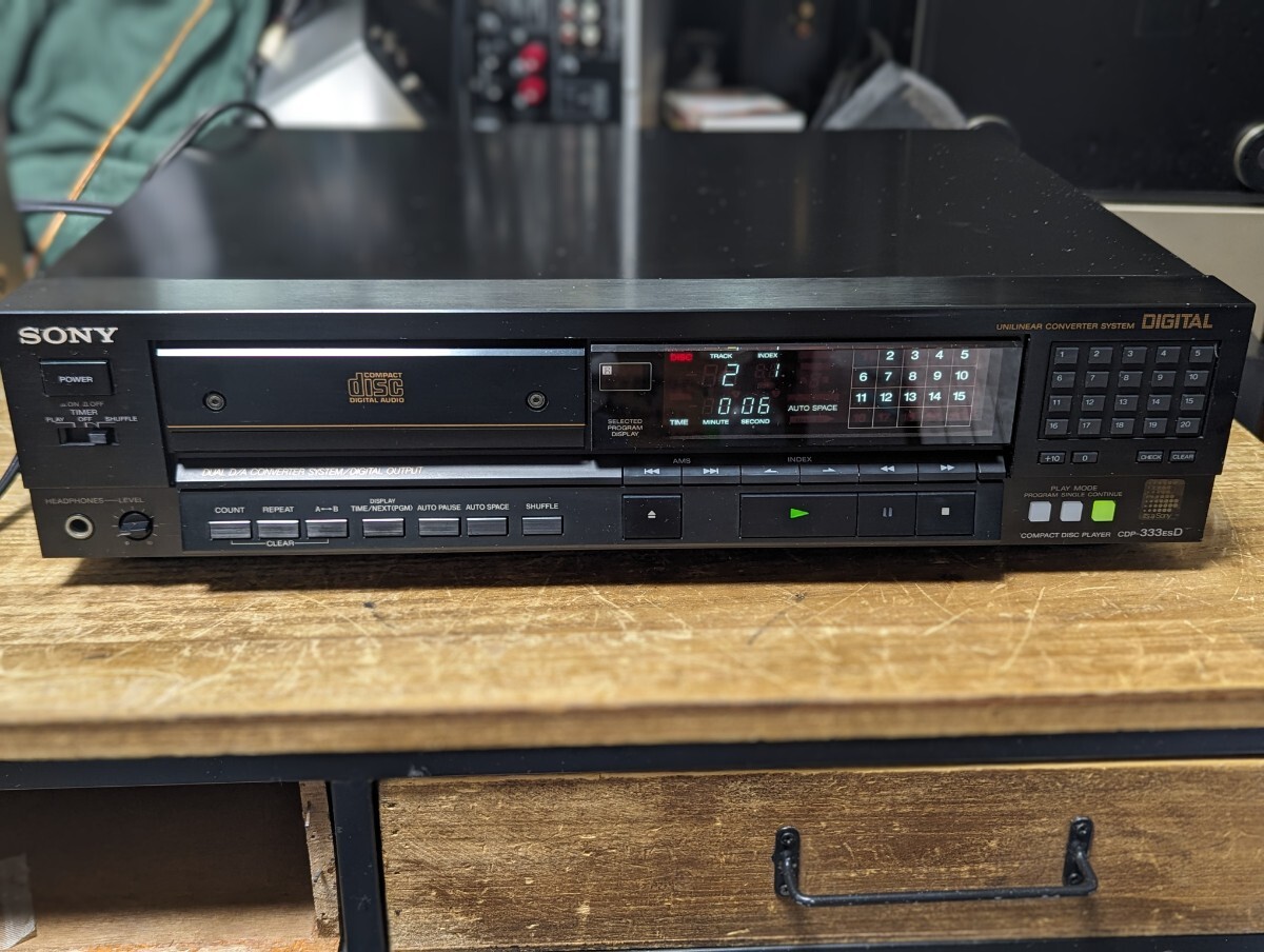 SONY CDP-333ESD CD player Junk 