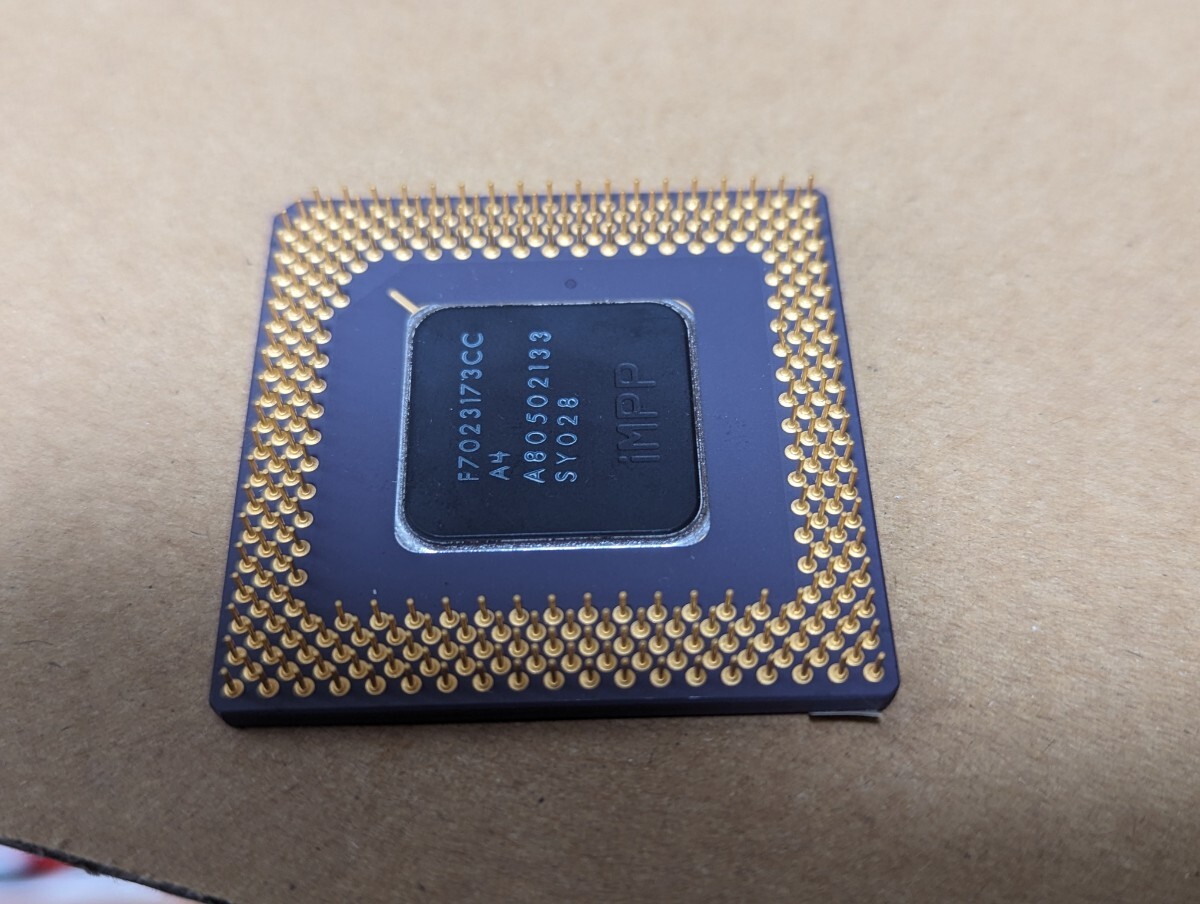 Intel Pentium 133MHz SY028 動作未確認 ジャンク_画像2