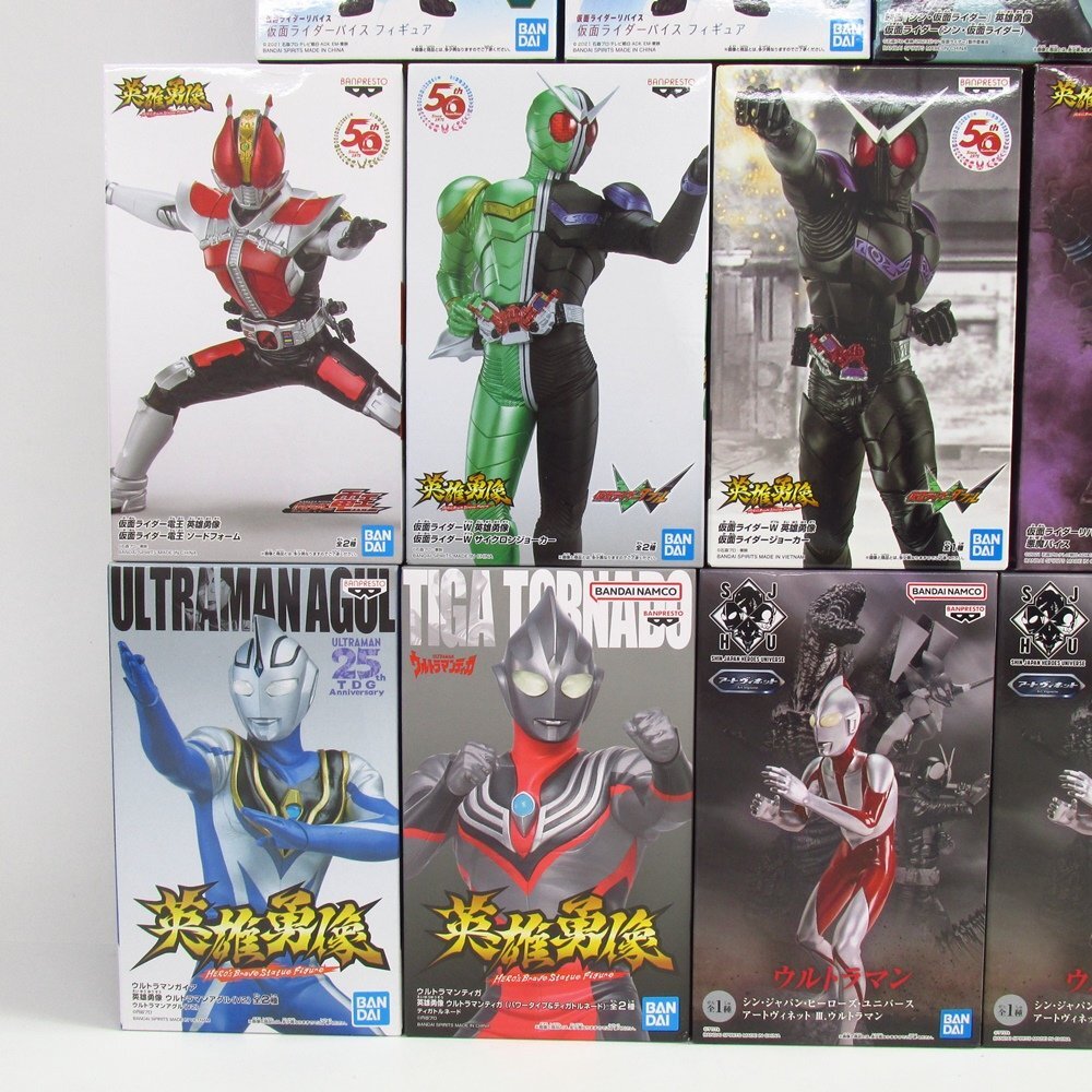 sin* Godzilla /sin* Ultraman /sin* Kamen Rider hero . image etc. figure large amount summarize 17 piece set #U9264