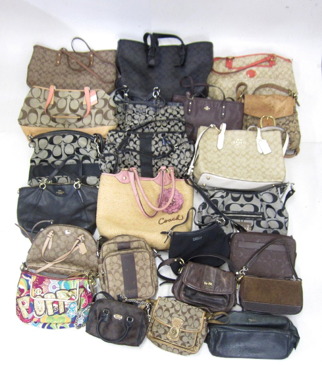 COACH Coach handbag / tote bag other bag summarize * junk #U2507